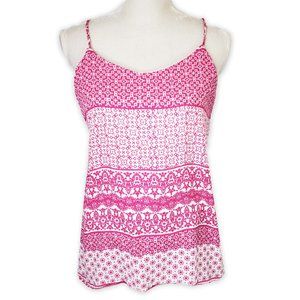 The Limited pink print cami tank top, S